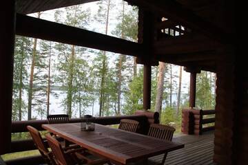 Фото номера Вилла - рядом с пляжем - Mäntyniemi Дома для отпуска Lomalehto Cottages г. Ahvionniemi 21